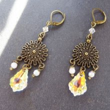 Boheemse Swarovski Kristallen Oorbellen