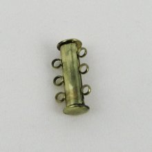 3 rij magnetische bronzen gesp 20mm 