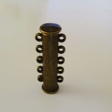 5 rij magnetische bronzen gesp 30mm 