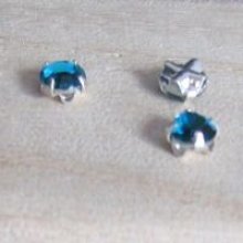 Strass 4 mm Indicoliet x 10