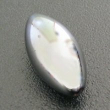 Hematiet kraal olijf 16mm x 1