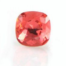 Swarovski cabochon vierkant 12mm Padparadscha