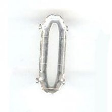 Marquise Krimp 15x5 mm zilver