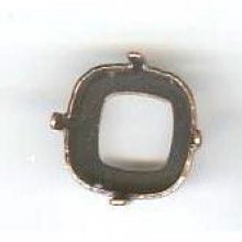 Krimp vierkant 12mm koper oud